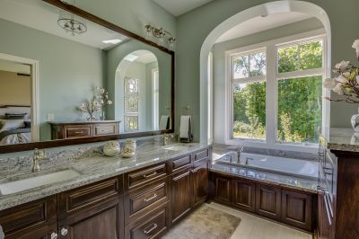 Spacious Master Bathroom Renovation